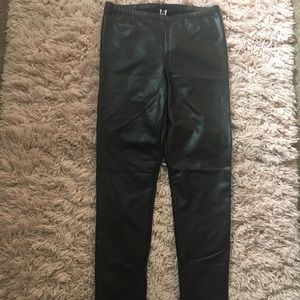 Pleather leggings